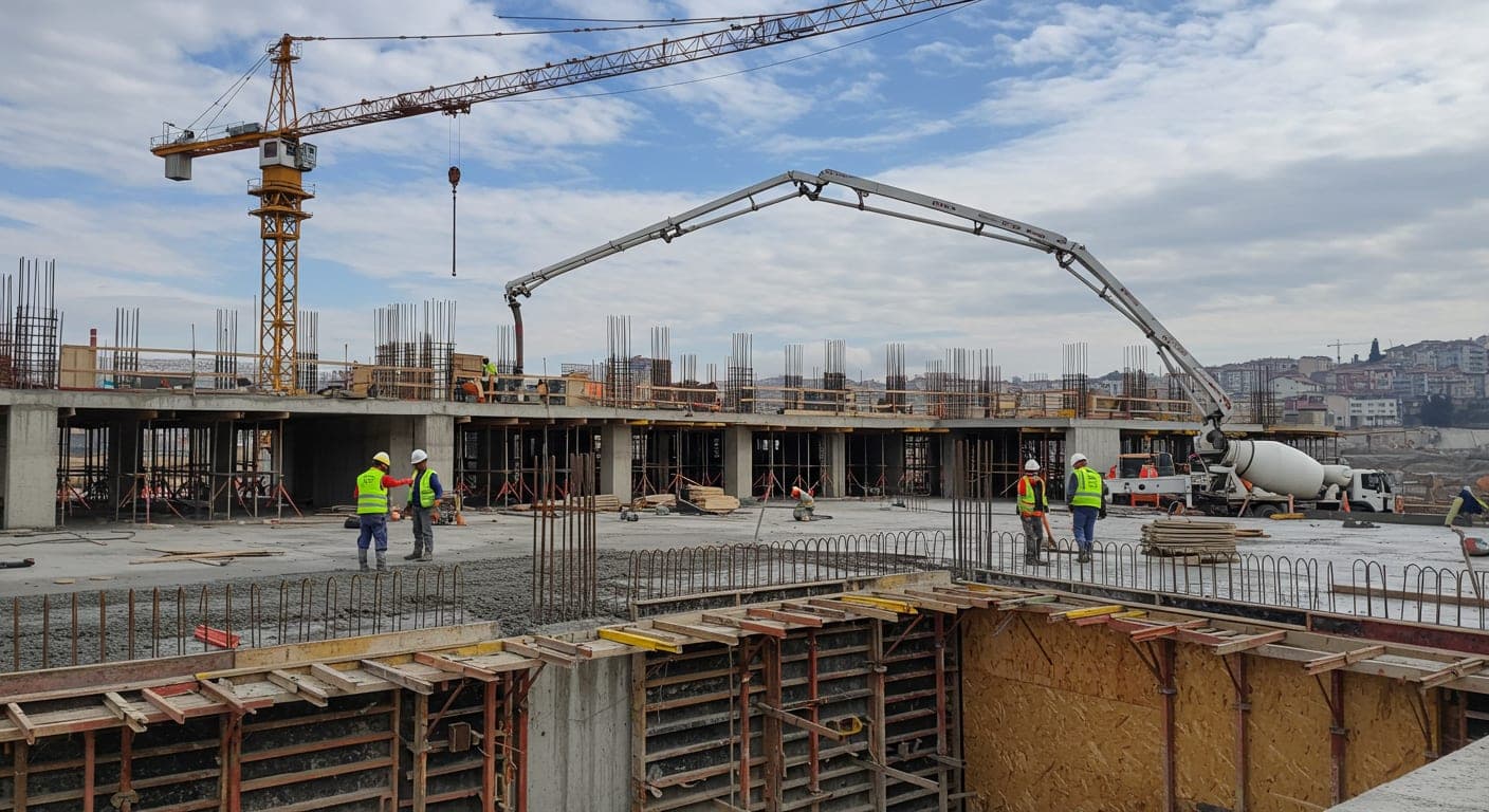 Ankara betonarme ve beton uygulamaları iskelet işi